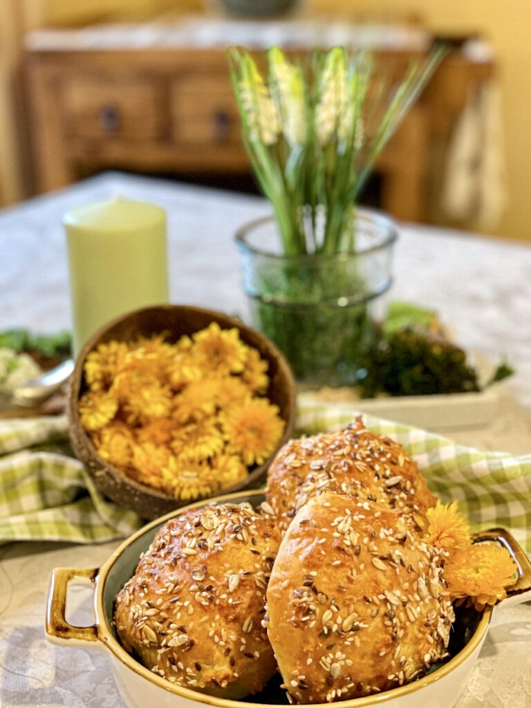 Karotten-Quark-Brötchen Rezept