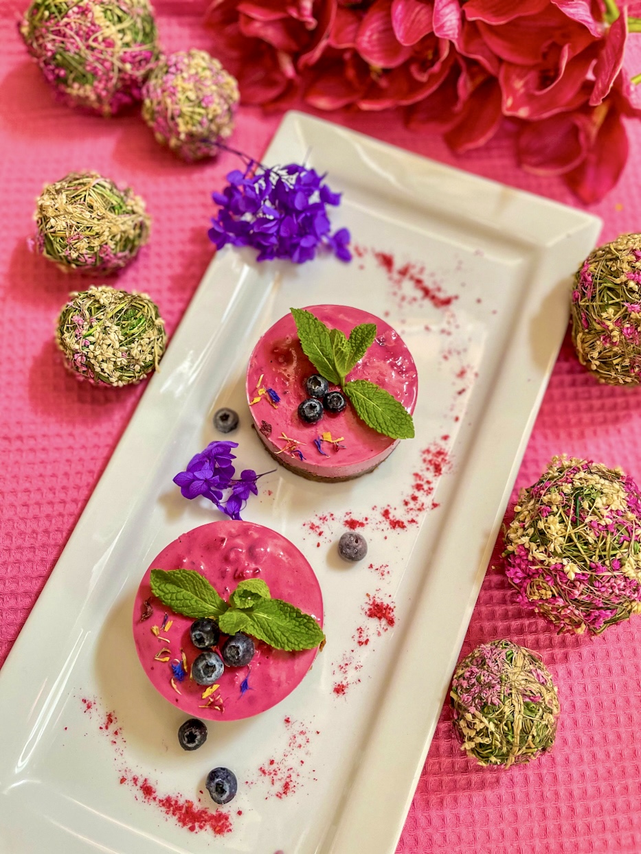 No Bake Waldbeeren Törtchen No Bake Waldbeeren Törtchen