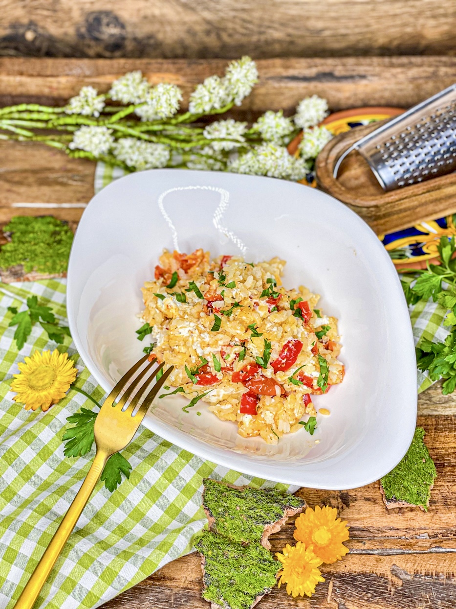 Ofenreis mit Feta Ofenreis mit Feta