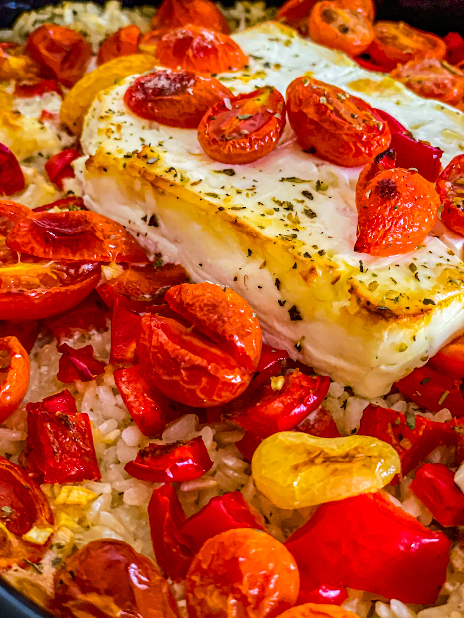 Ofenreis mit Feta Ofenreis mit Feta