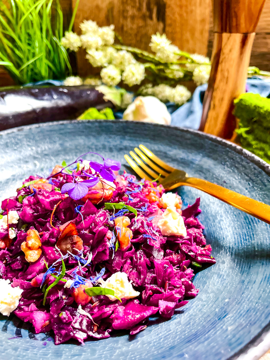 Rotkohlsalat Deluxe Rezept