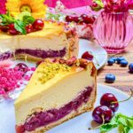 Käsekuchen mit Kirschen Rezept