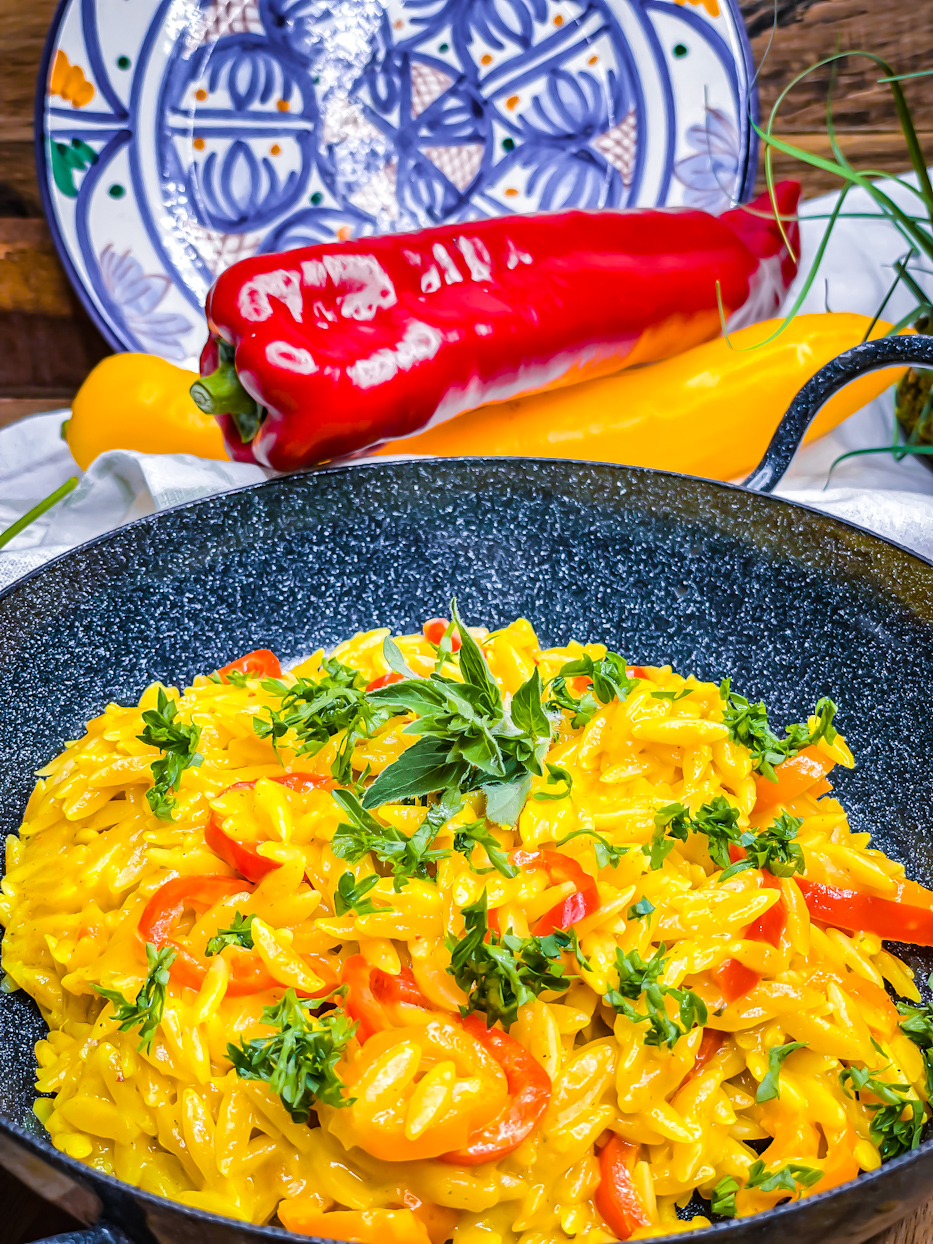 Orzo-Pasta im One-Pot-Style