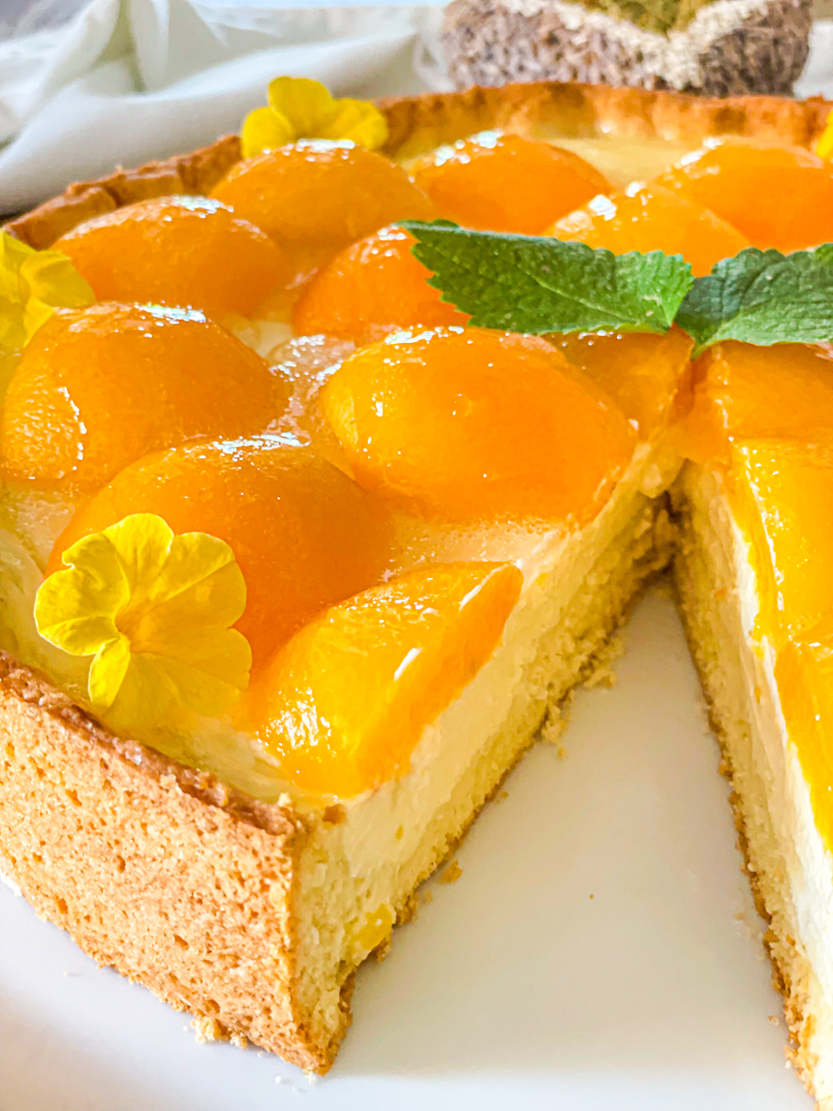 Pfirsich-Schmand-Kuchen: Sommerlich lecker!