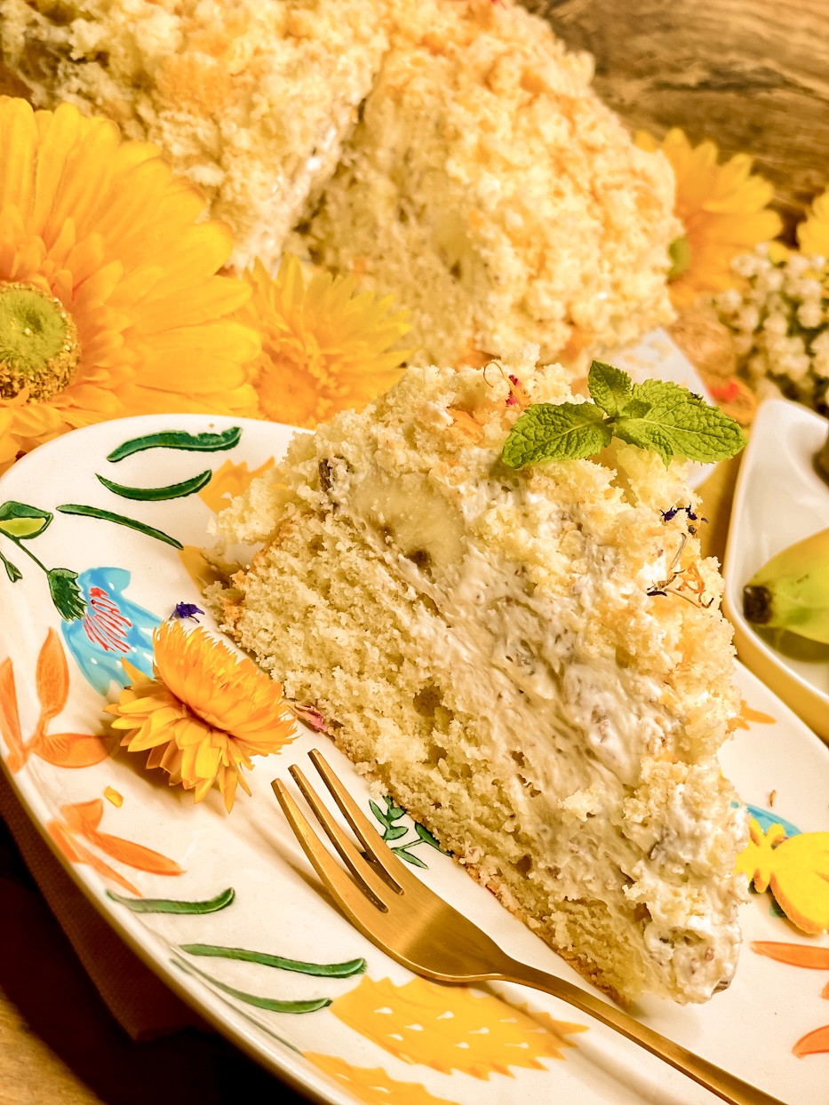 Heller Bananen-Maulwurfkuchen Heller Bananen-Maulwurfkuchen