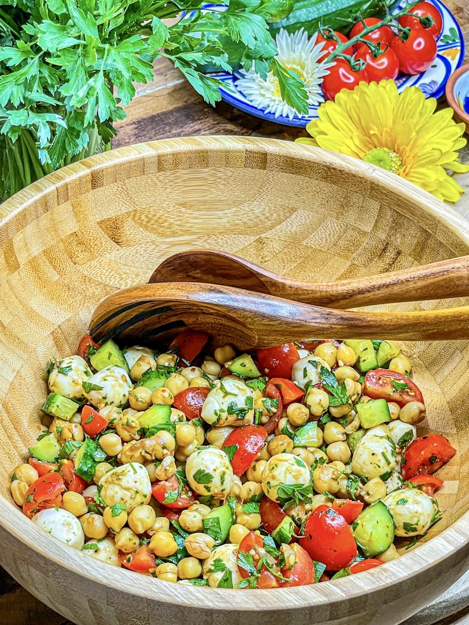 5 Minuten-Bauern-Salat: Knackige Sommerfrische! 5 Minuten-Bauern-Salat: Knackige Sommerfrische!
