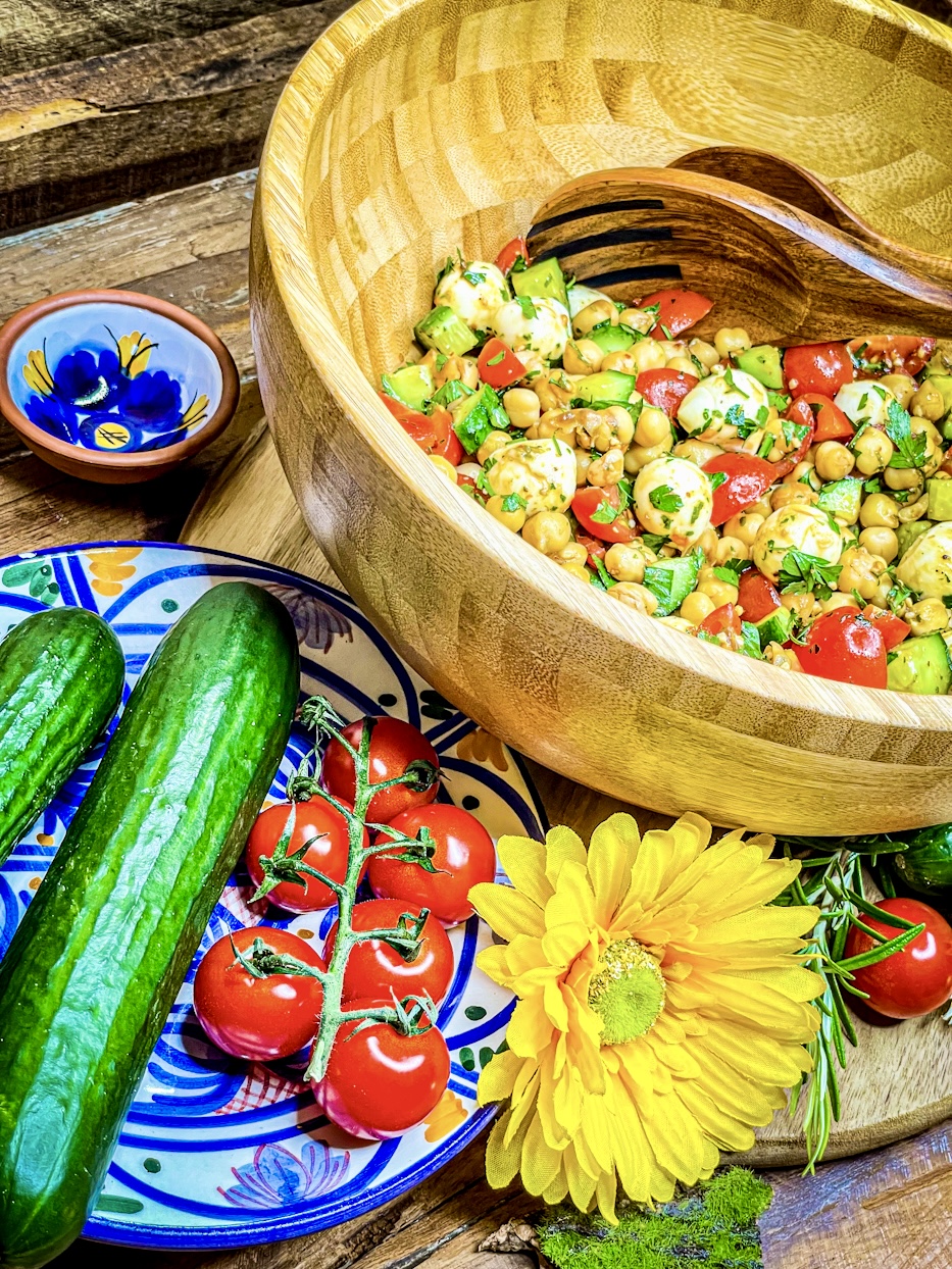 5 Minuten-Bauern-Salat: Knackige Sommerfrische! 5 Minuten-Bauern-Salat: Knackige Sommerfrische!