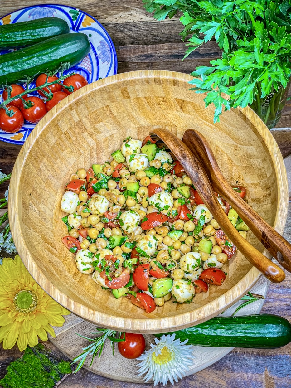 5 Minuten-Bauern-Salat: Knackige Sommerfrische! 5 Minuten-Bauern-Salat: Knackige Sommerfrische!