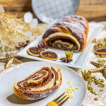 Schokoladen-Babka mit Lotus-Creme-Füllung