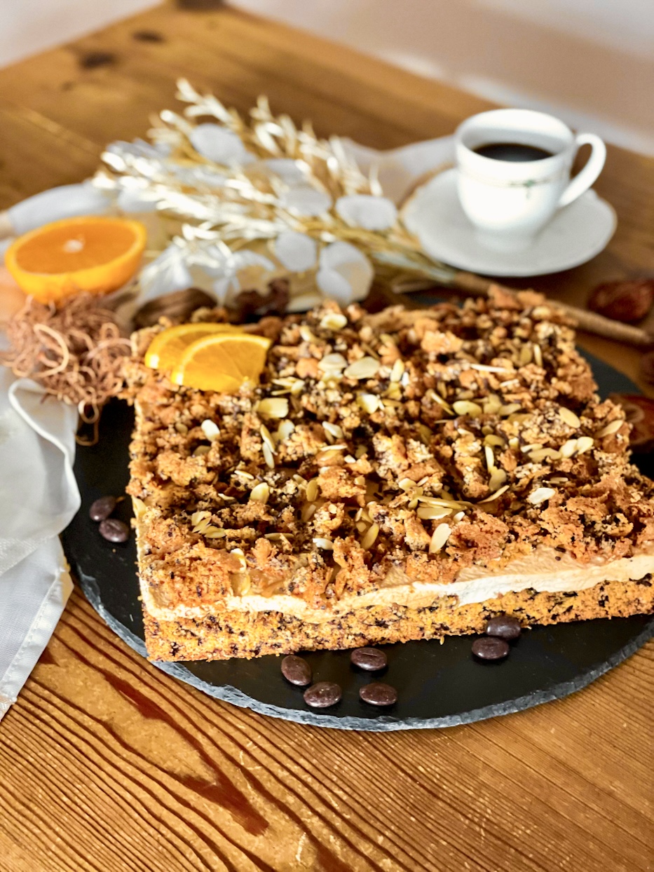 Eiskaffee-Schnitten als Blechkuchen Eiskaffee-Schnitten als Blechkuchen