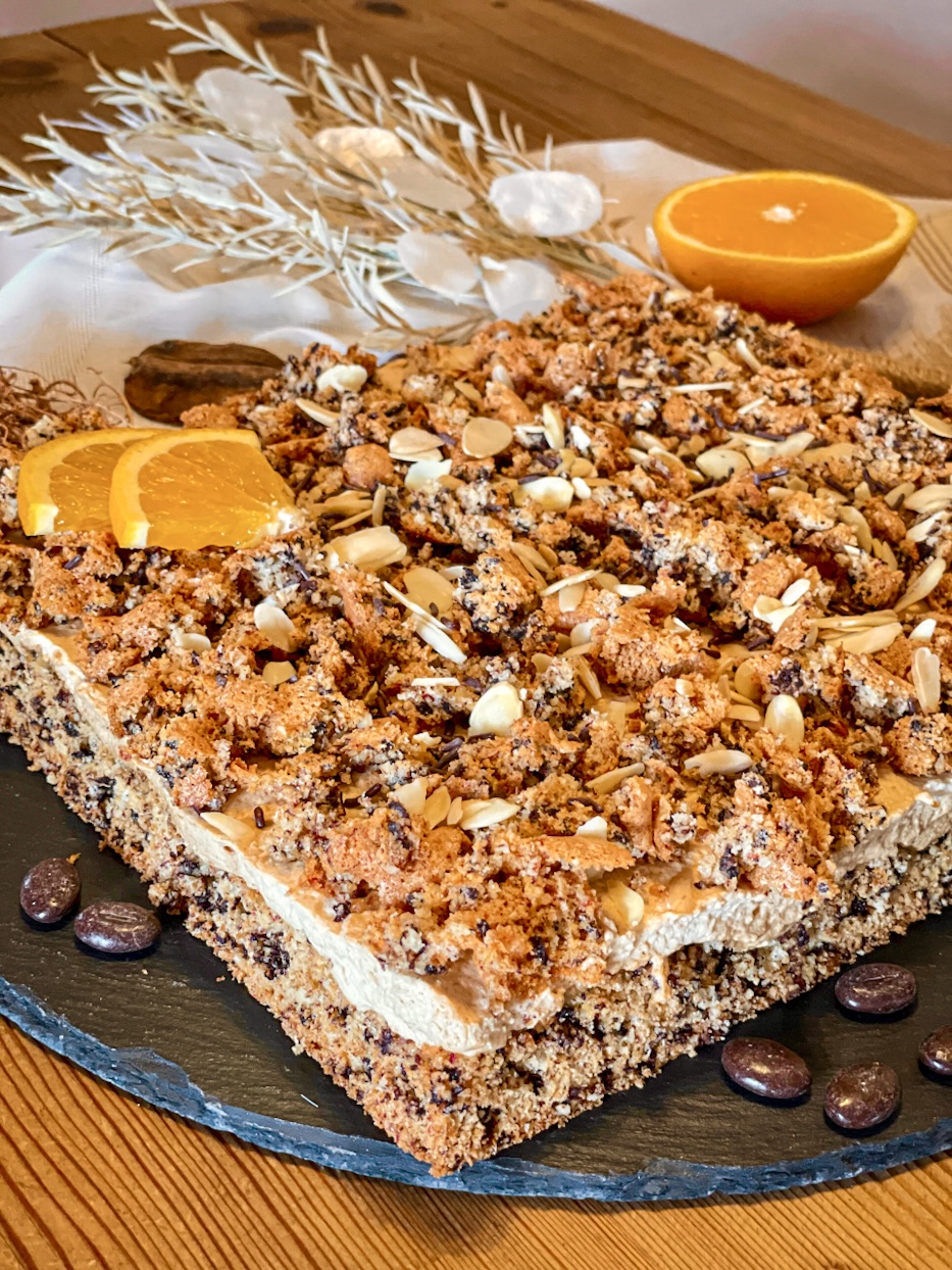 Eiskaffee-Schnitten als Blechkuchen Eiskaffee-Schnitten als Blechkuchen