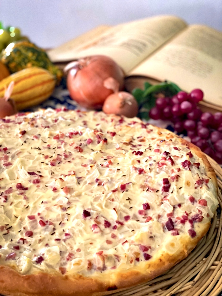Zwiebelkuchen Rezept der Beste - schwäbischer Klassiker einfach selber ...
