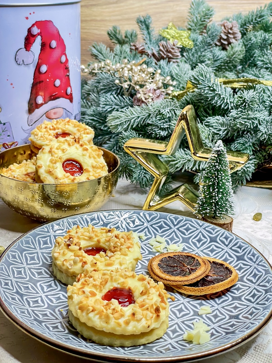 Frankfurter-Kranz-Plätzchen Frankfurter-Kranz-Plätzchen