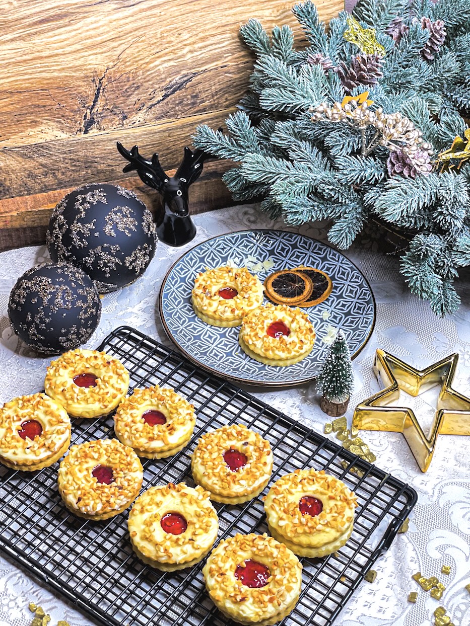 Frankfurter-Kranz-Plätzchen Frankfurter-Kranz-Plätzchen