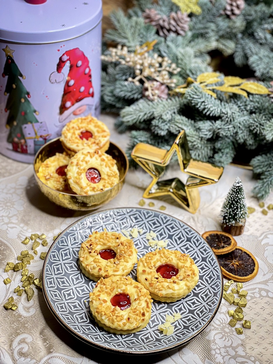 Frankfurter-Kranz-Plätzchen Frankfurter-Kranz-Plätzchen
