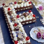 Schwarzwälder Kirsch Letter Cake