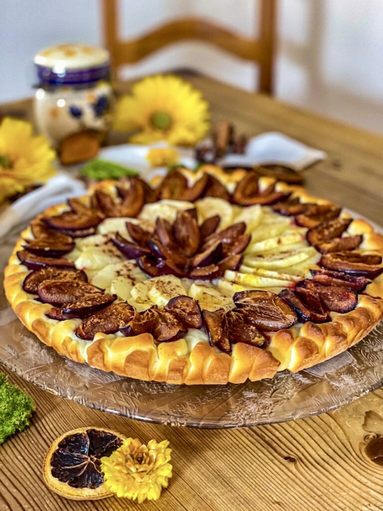 Zwetschgenkuchen aus Quark-Öl-Teig