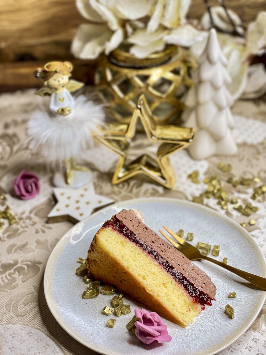 Glühweintorte mit Schokomousse