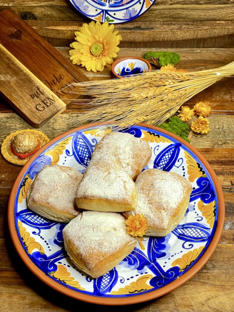 Einfache Brötchen backen