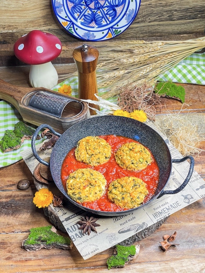 Zucchini-Feta-Bällchen