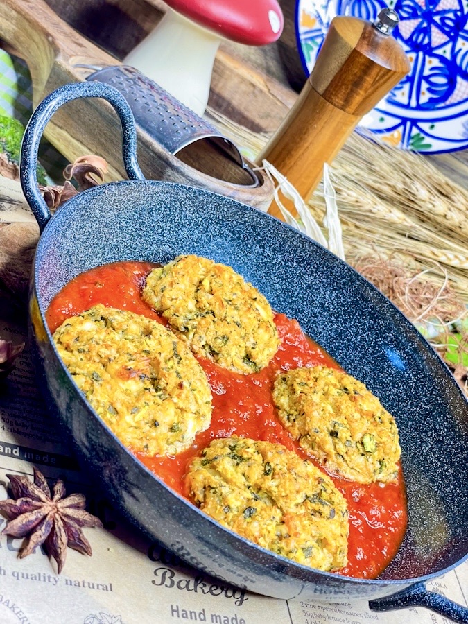 Zucchini-Feta-Bällchen