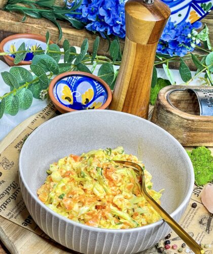 Den besten Coleslaw schnell und einfach selber machen: Krautsalat mit 100 % Genuss! 1 Coleslaw