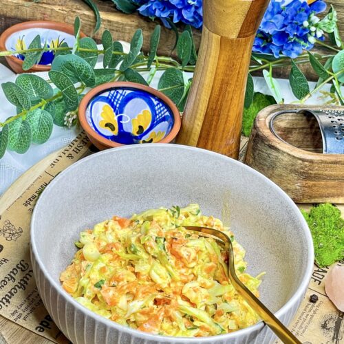 Den besten Coleslaw schnell und einfach selber machen: Krautsalat mit 100 % Genuss! 2 Coleslaw