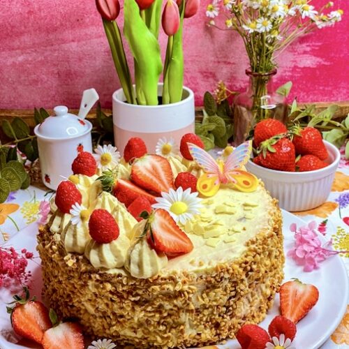 Einfache Torte mit Paradiescreme selber backen - 100 % Genuss & garantiert gelingsicher! 2 Einfache Torte mit Paradiescreme