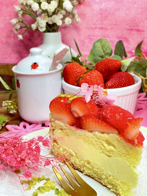 Erdbeertorte mit Buttercreme