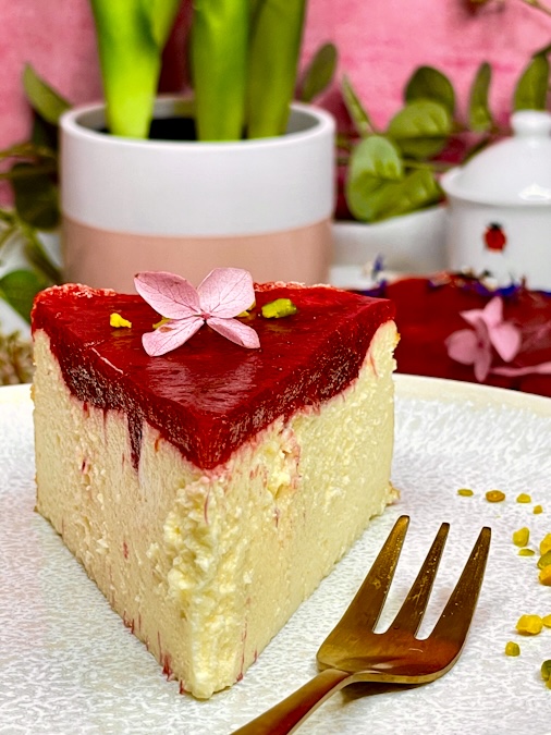 Käsekuchen ohne Boden
