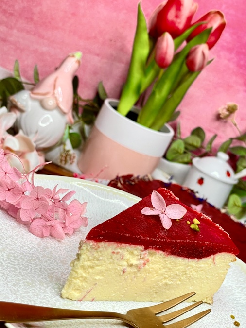 Käsekuchen ohne Boden