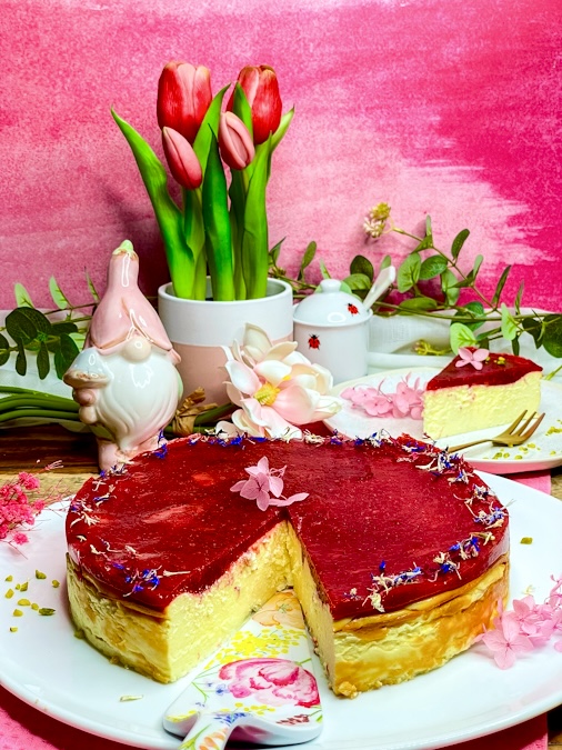 Käsekuchen ohne Boden