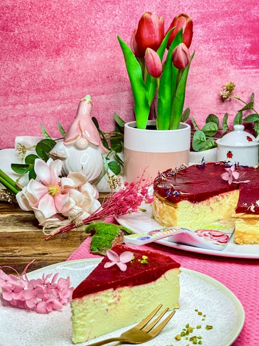 Käsekuchen ohne Boden