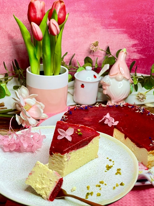 Käsekuchen ohne Boden