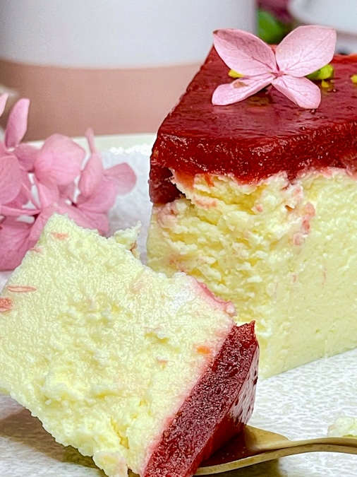 Käsekuchen ohne Boden
