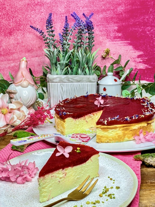 Käsekuchen ohne Boden