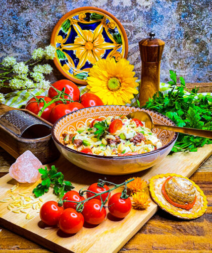 Orzo-Salat