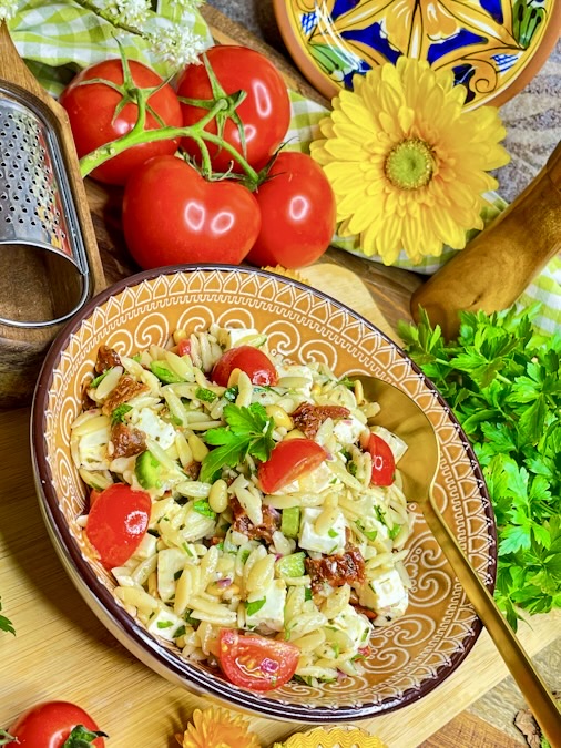 Orzo-Salat