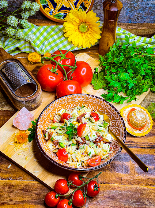 Orzo-Salat