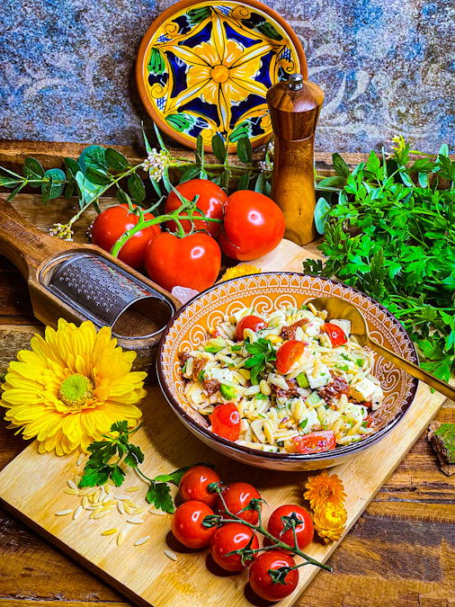 Orzo-Salat