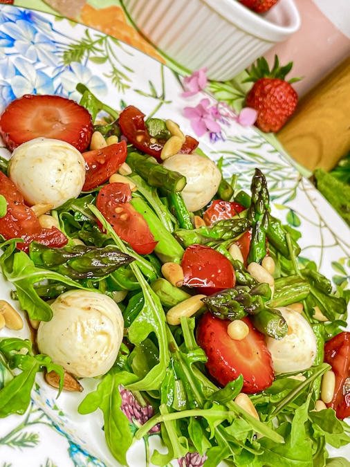 Spargel-Erdbeer-Salat 