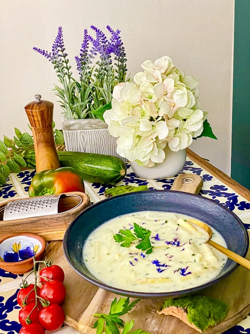 Spargelcremesuppe