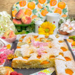 Blechkuchen mit Aprikosen