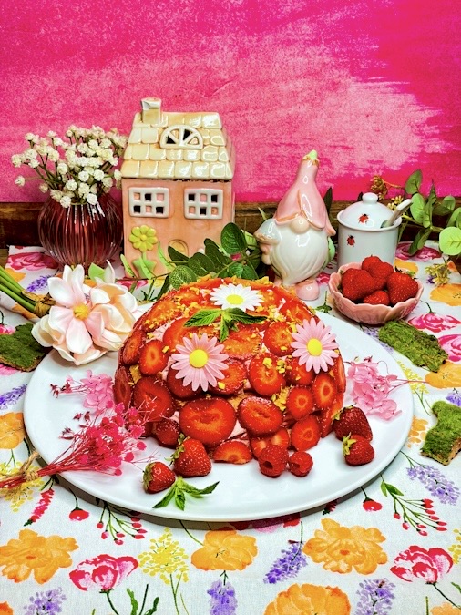Erdbeer-Kuppeltorte
