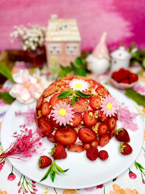 Erdbeer-Kuppeltorte