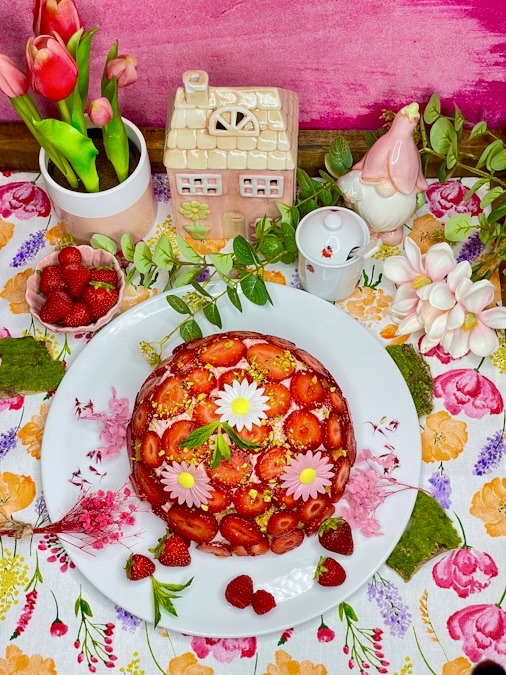 Erdbeer-Kuppeltorte