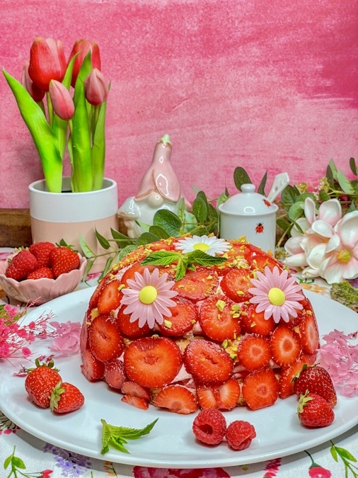 Erdbeer-Kuppeltorte