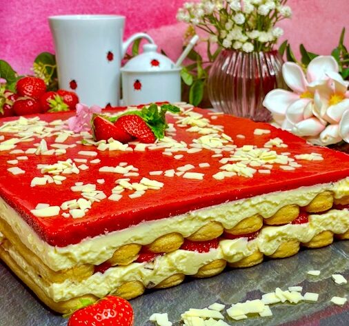 Erdbeer-Tiramisu