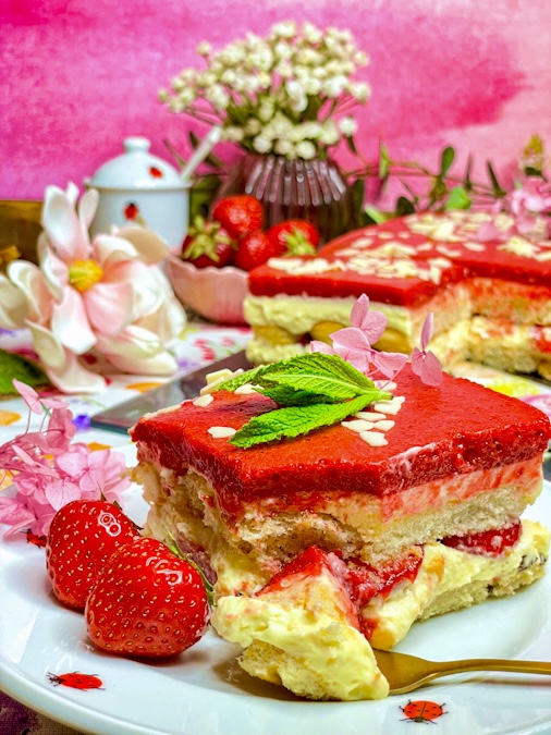 Erdbeer-Tiramisu