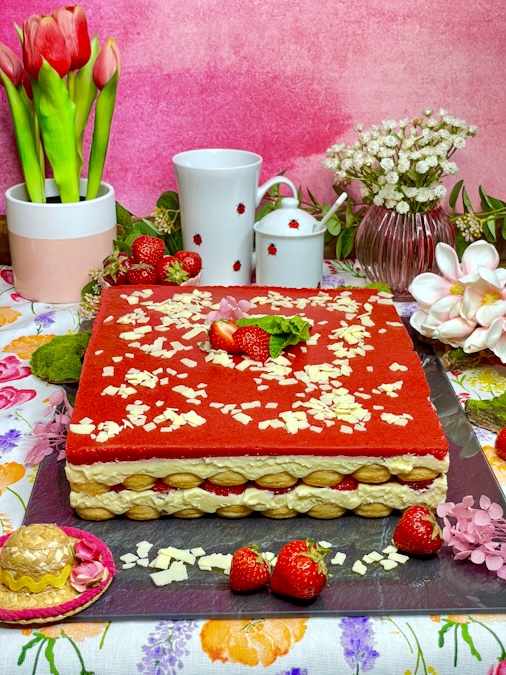 Erdbeer-Tiramisu